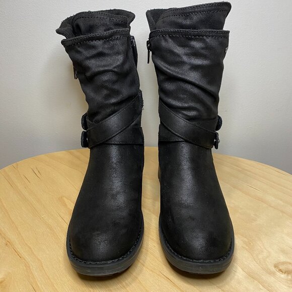 Softmoc Kassia Combat/Moto Boots in Black Like-New - Picture 2 of 13